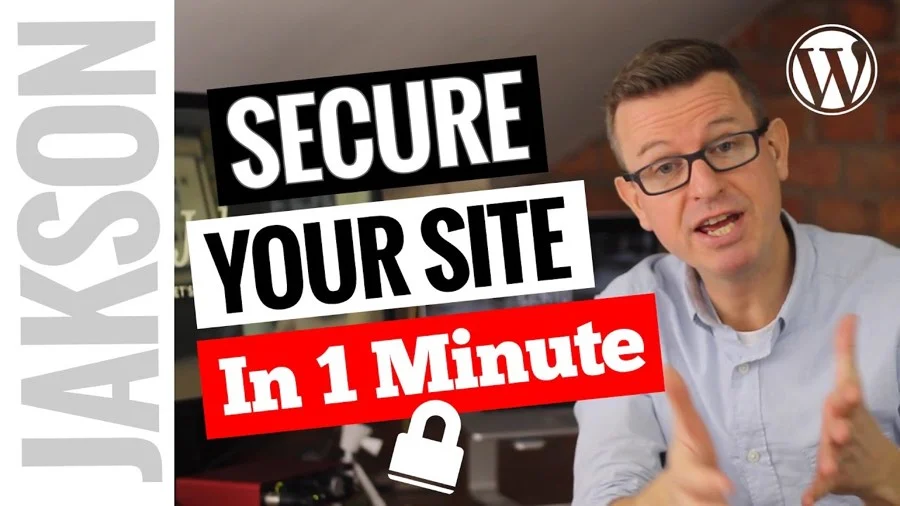 How to Secure your WordPress website in 1 minute